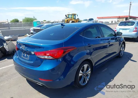 2014 Hyundai Elantra Sport из США, поврежденный, VIN KMHDH4AH5EU167794